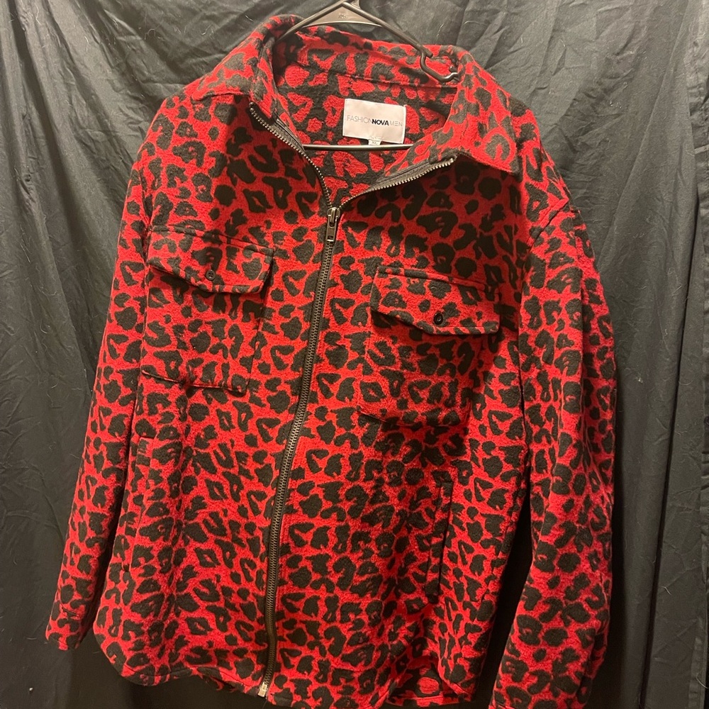 Red FashionNova Jacket